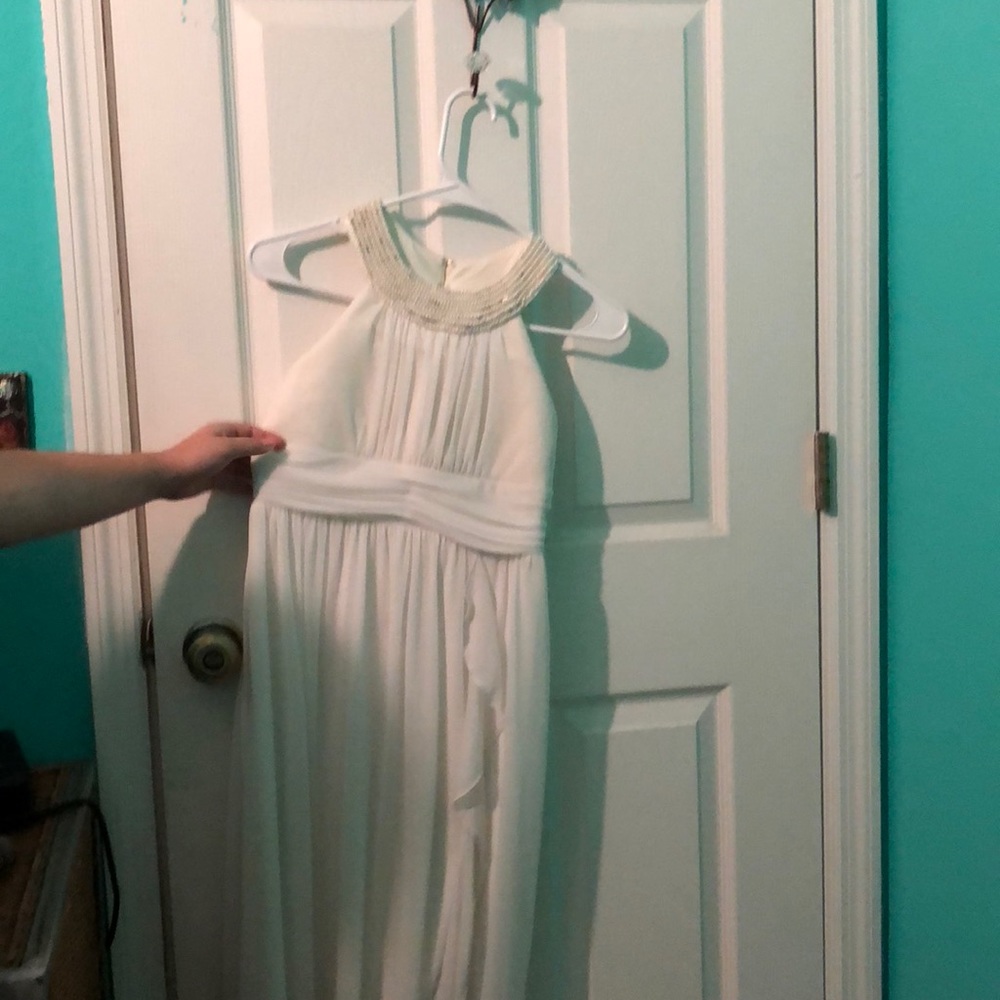 Girls white dress